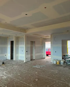 Drywall installation project